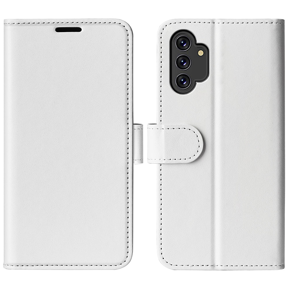 For Samsung Galaxy A13 4G Full Protection Crazy Horse Texture PU Leather Wallet Case Stand Shockproof TPU Inner Shell Phone Cover