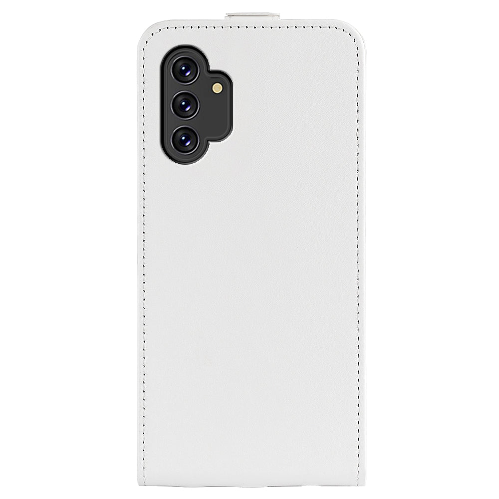 For Samsung Galaxy A13 4G Crazy Horse Texture Vertical Flip Leather Cover Card Slot Phone Shell Protector