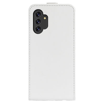 For Samsung Galaxy A13 4G Crazy Horse Texture Vertical Flip Leather Cover Card Slot Phone Shell Protector
