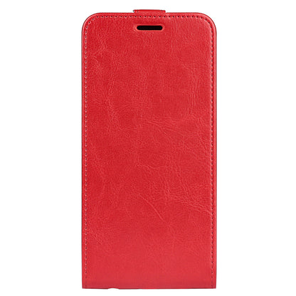 For Samsung Galaxy A13 4G Crazy Horse Texture Vertical Flip Leather Cover Card Slot Phone Shell Protector
