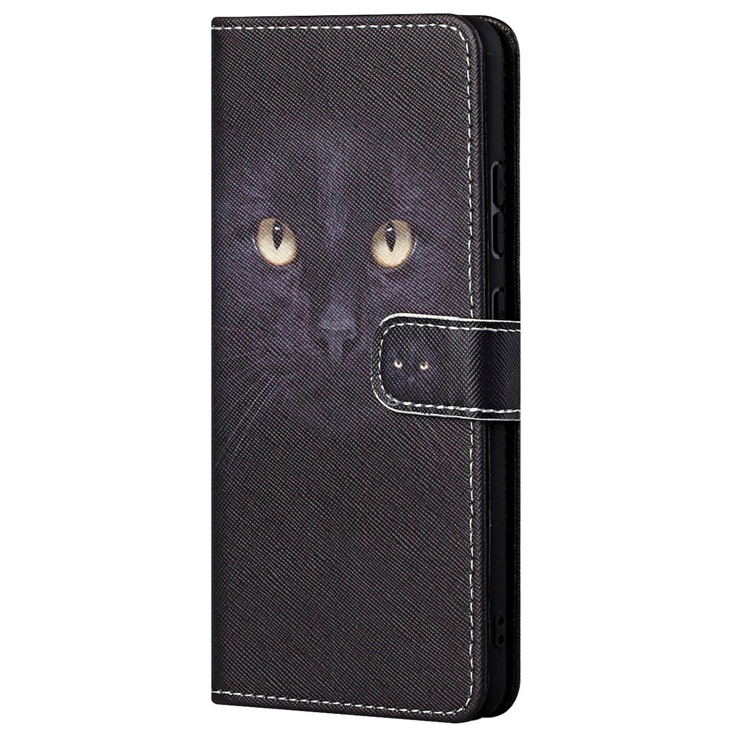 For Samsung Galaxy A13 4G 3D Pattern Printing PU Leather + TPU Phone Case Cross Texture Stand Wallet Protective Cover with Strap
