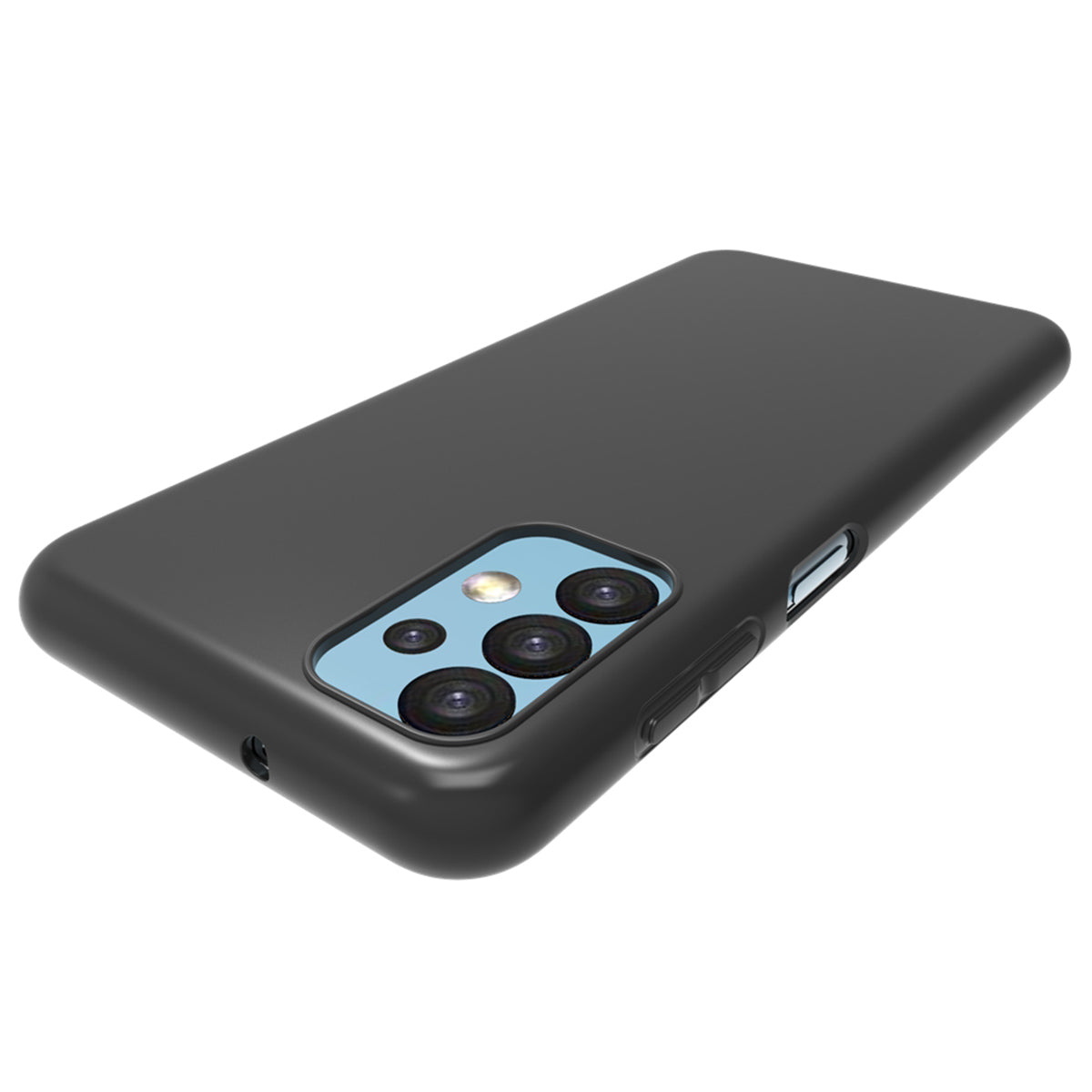 For Samsung Galaxy A13 4G 10Pcs/Pack Double-sided Matte Finish Mobile Phone TPU Case Protective Cover