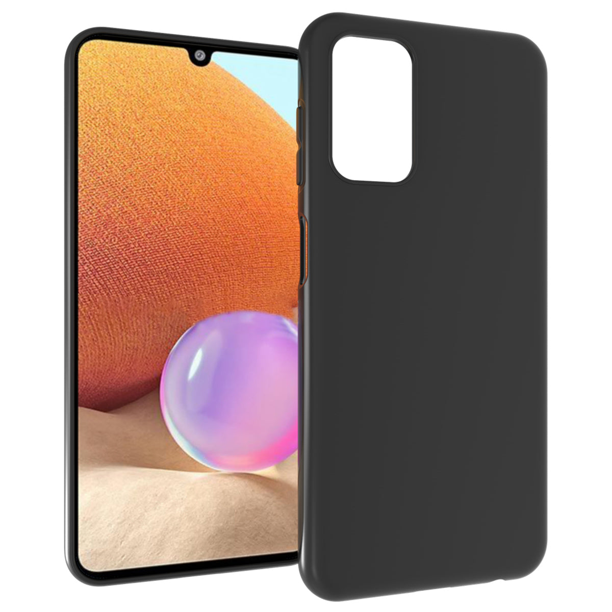 For Samsung Galaxy A13 4G 10Pcs/Pack Double-sided Matte Finish Mobile Phone TPU Case Protective Cover