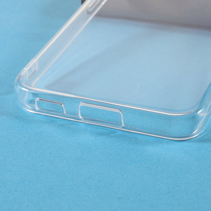 2.0mm Thick Soft Flexible TPU Precise Cut-out Transparent Back Case for Samsung Galaxy S22 5G