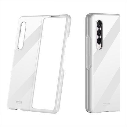 Glossy Drop-proof Well-protected Folding Hard PC Mobile Phone Case for Samsung Galaxy Z Fold3 5G