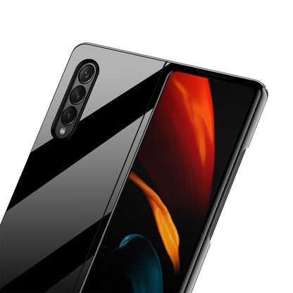 Glossy Drop-proof Well-protected Folding Hard PC Mobile Phone Case for Samsung Galaxy Z Fold3 5G