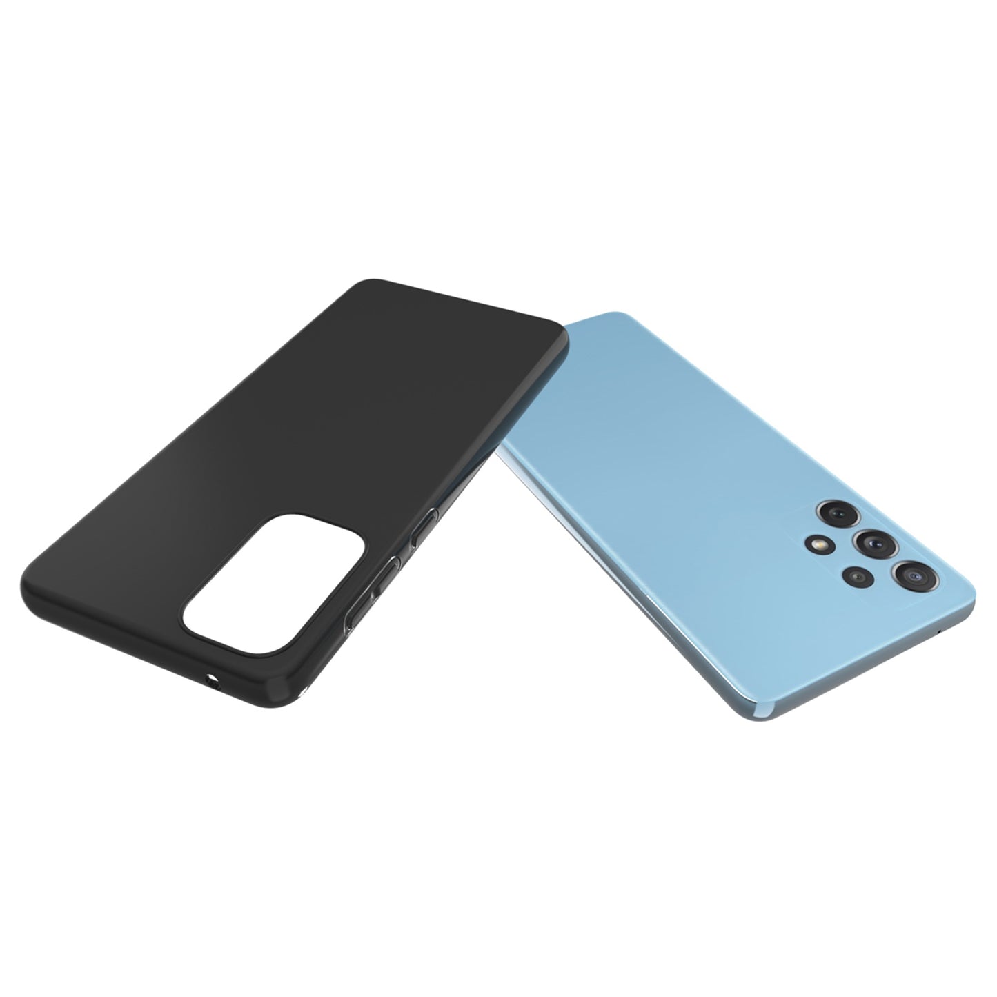 10Pcs/Pack Double-sided Matte Finish Mobile Phone Flexible TPU Case Cover for Samsung Galaxy A73