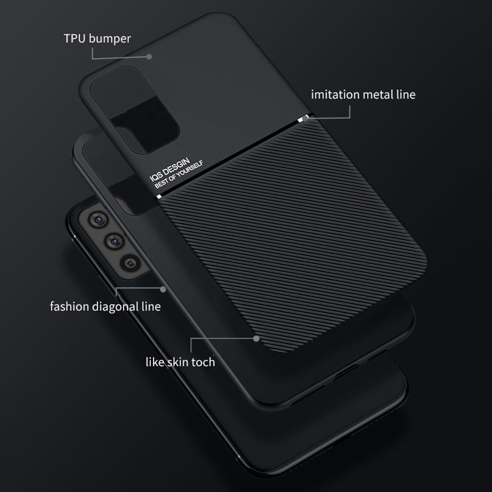 Imprinted Shockproof Phone Case TPU + PU Leather Coated Protective Cover for Samsung Galaxy M52 5G