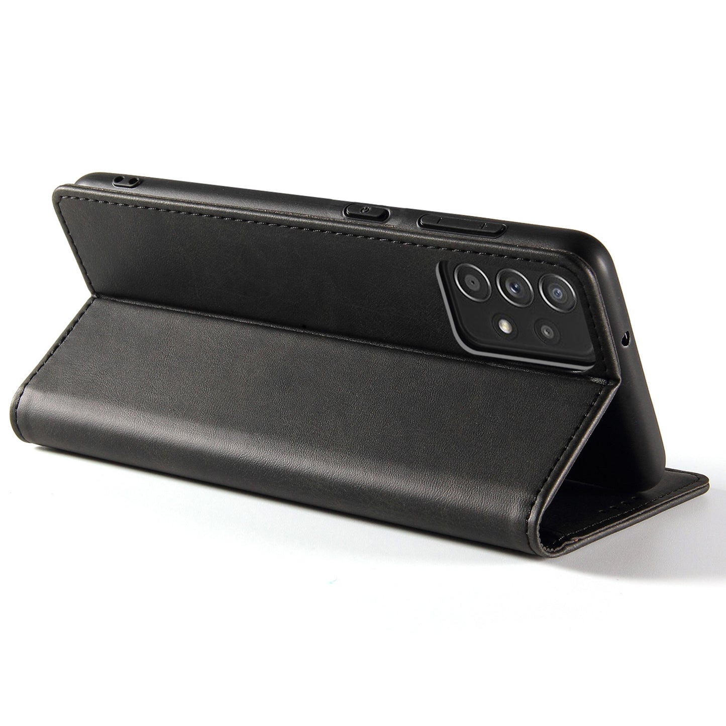 Strong Magnetic Closure Full Protection Cover Wallet Stand Leather Anti-scratch Phone Case for Samsung Galaxy A52 4G/5G/A52s 5G