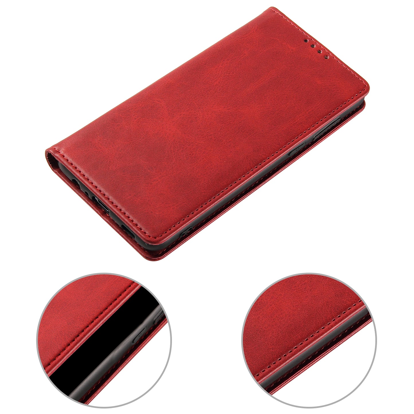 Strong Magnetic Closure Full Protection Cover Wallet Stand Leather Anti-scratch Phone Case for Samsung Galaxy A52 4G/5G/A52s 5G