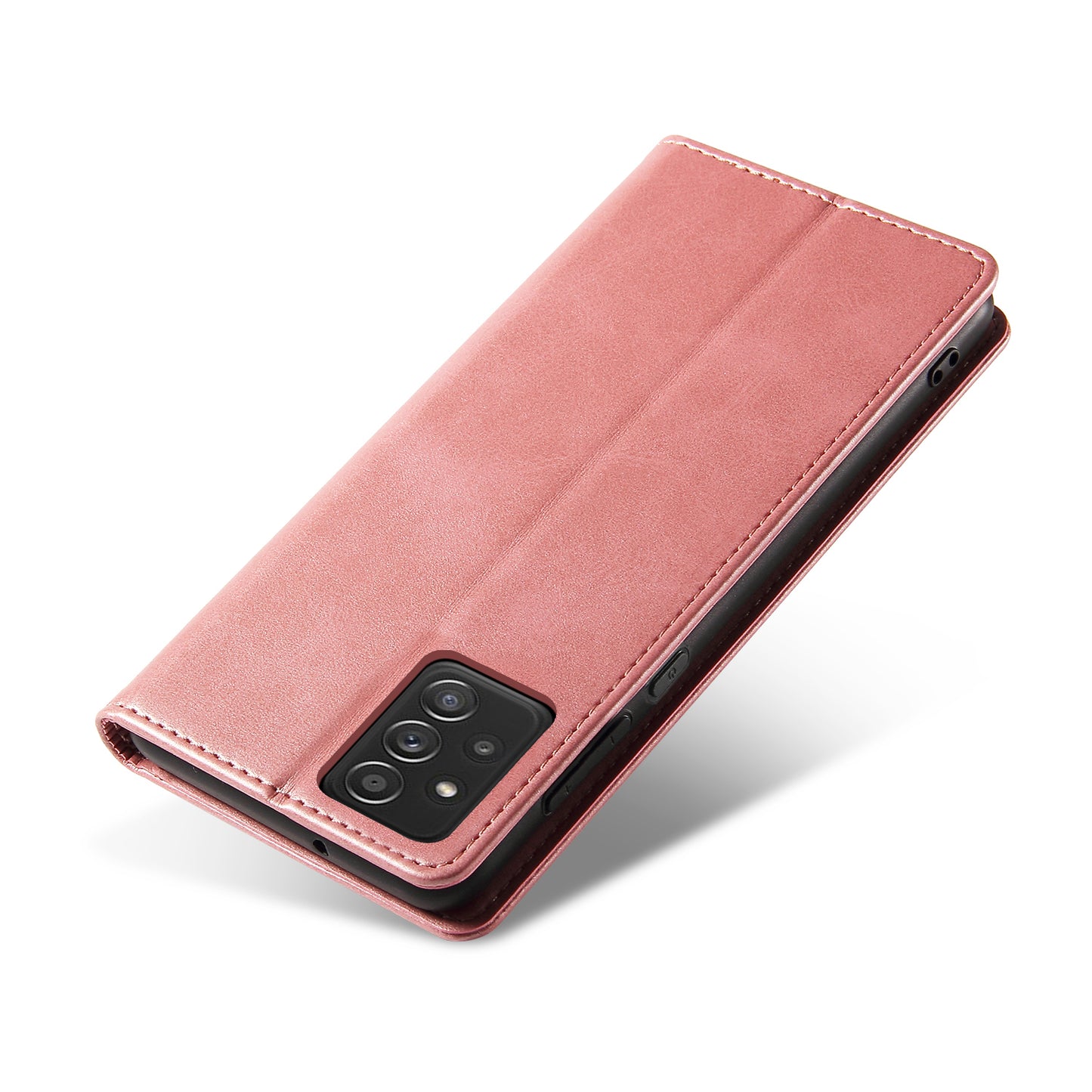 Strong Magnetic Closure Full Protection Cover Wallet Stand Leather Anti-scratch Phone Case for Samsung Galaxy A52 4G/5G/A52s 5G