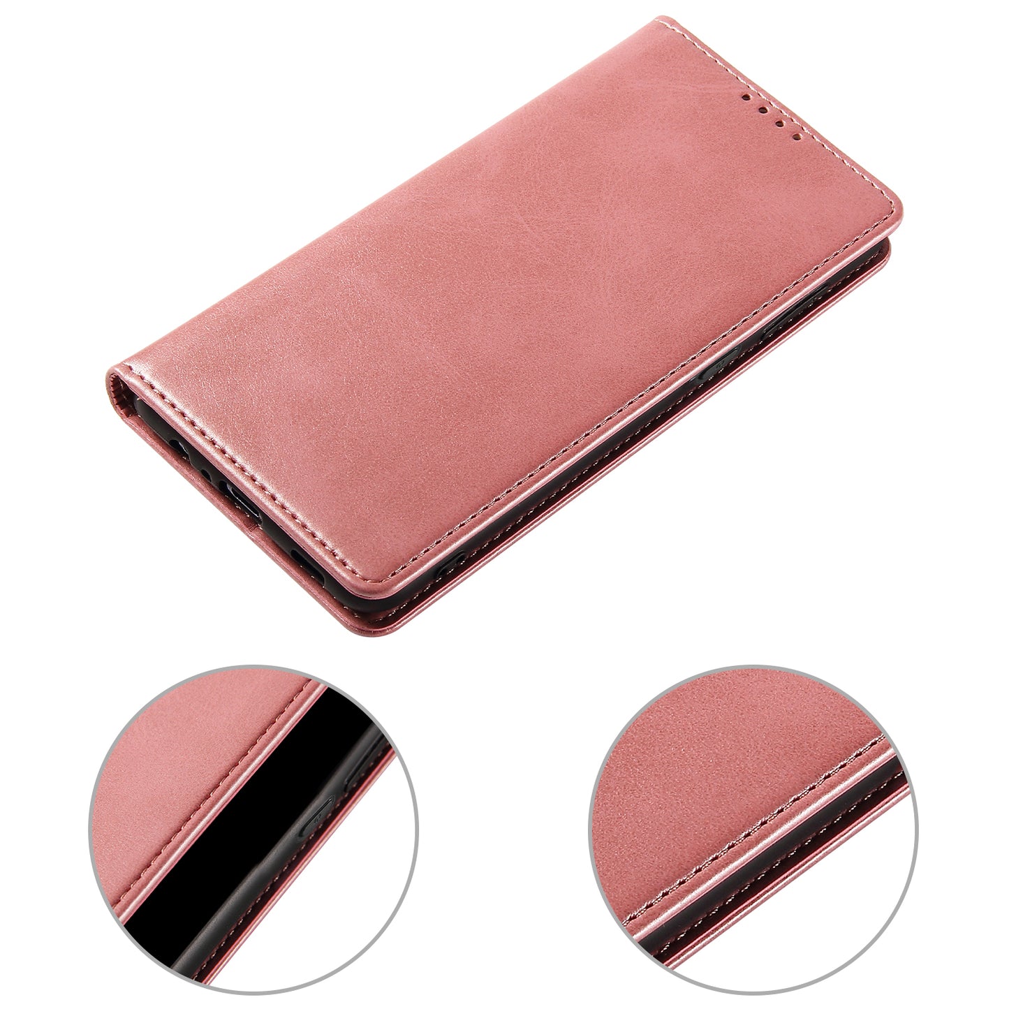 Strong Magnetic Closure Full Protection Cover Wallet Stand Leather Anti-scratch Phone Case for Samsung Galaxy A52 4G/5G/A52s 5G