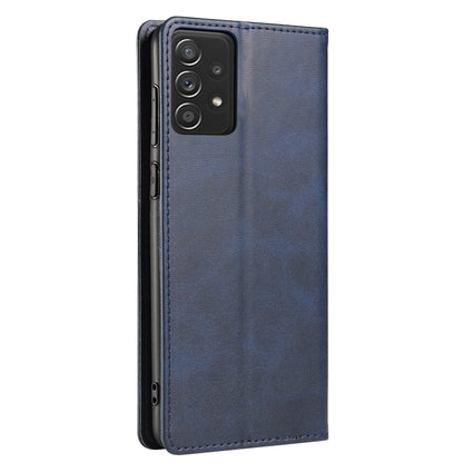 Strong Magnetic Closure Full Protection Cover Wallet Stand Leather Anti-scratch Phone Case for Samsung Galaxy A52 4G/5G/A52s 5G