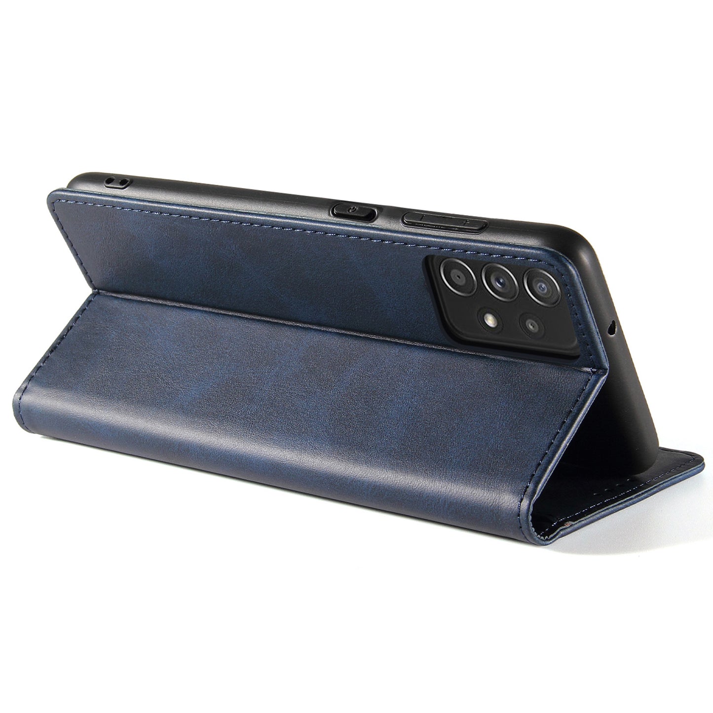 Strong Magnetic Closure Full Protection Cover Wallet Stand Leather Anti-scratch Phone Case for Samsung Galaxy A52 4G/5G/A52s 5G