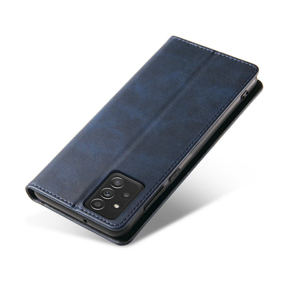 Strong Magnetic Closure Full Protection Cover Wallet Stand Leather Anti-scratch Phone Case for Samsung Galaxy A52 4G/5G/A52s 5G