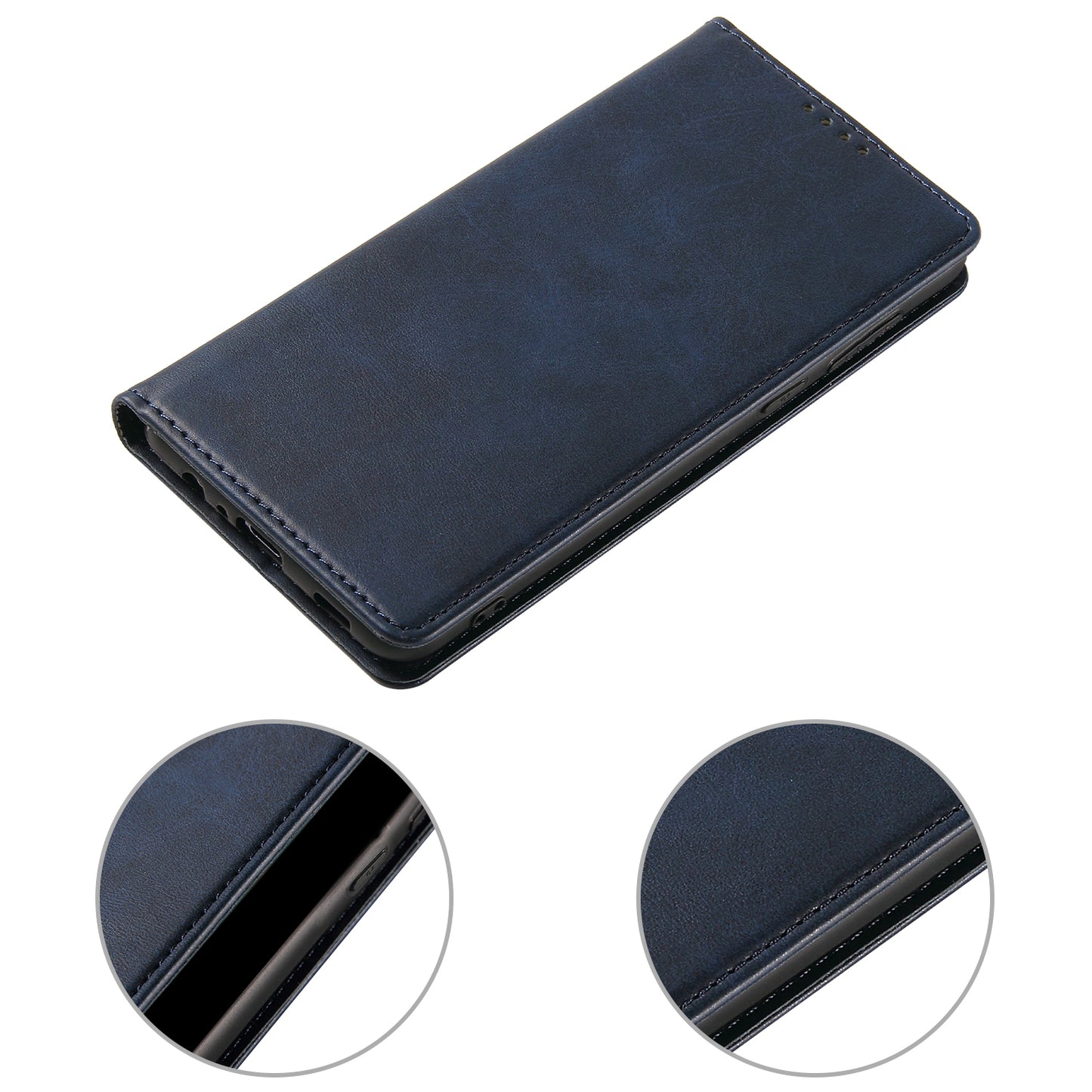 Strong Magnetic Closure Full Protection Cover Wallet Stand Leather Anti-scratch Phone Case for Samsung Galaxy A52 4G/5G/A52s 5G