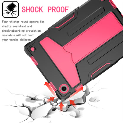 Foldable T-shaped Tablet Case with Kickstand PC Silicone Shockproof Protector Cover for Samsung Galaxy Tab A8 10.5 (2021)