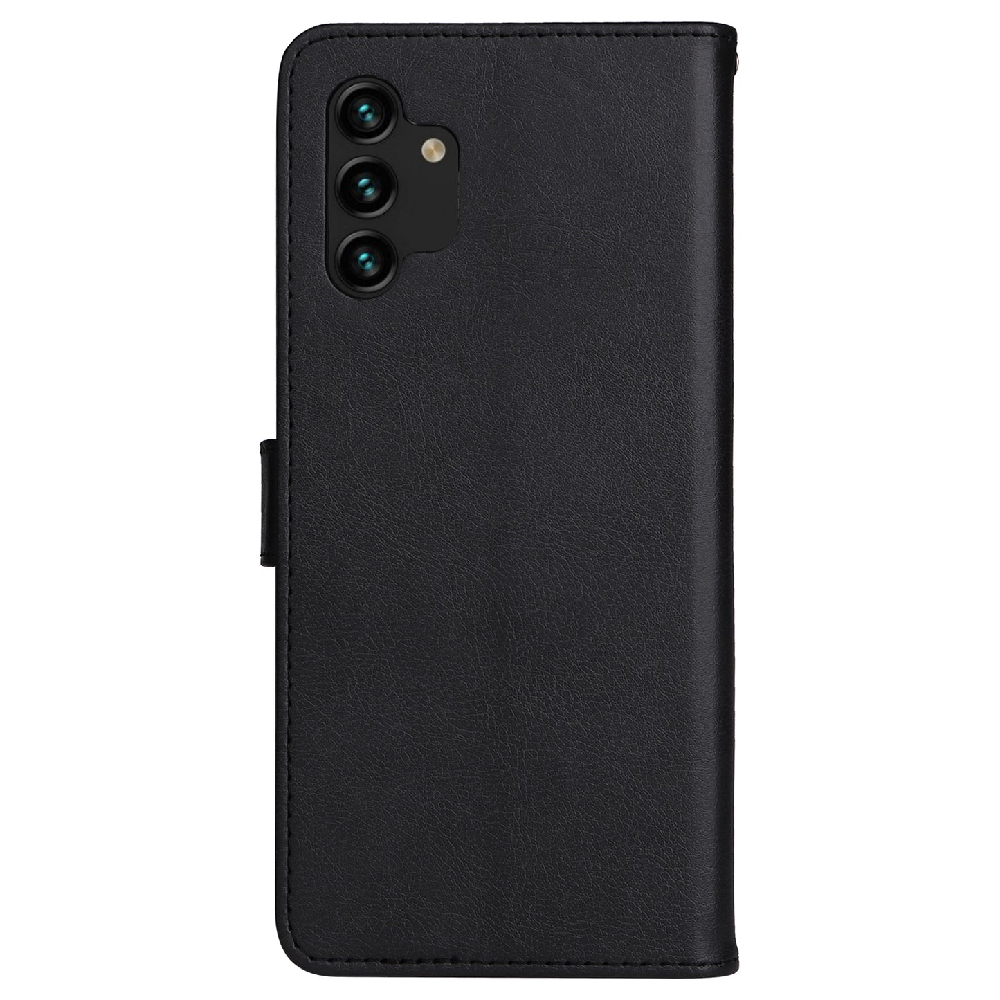 For Samsung Galaxy A13 4G KT Leather Series-2 Solid Color Flip Phone Case Wallet PU Leather + TPU Phone Cover with Supporting Stand