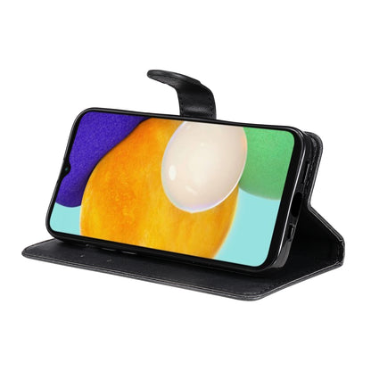 For Samsung Galaxy A13 4G KT Leather Series-2 Solid Color Flip Phone Case Wallet PU Leather + TPU Phone Cover with Supporting Stand