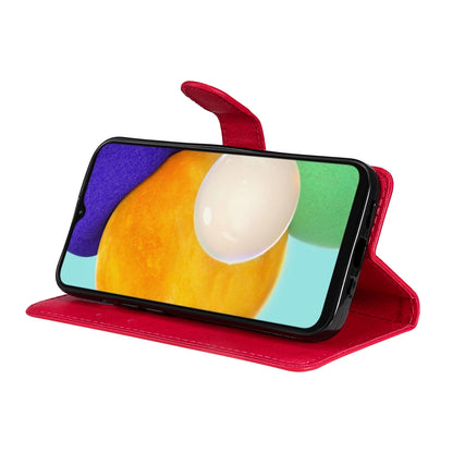 For Samsung Galaxy A13 4G KT Leather Series-2 Solid Color Flip Phone Case Wallet PU Leather + TPU Phone Cover with Supporting Stand