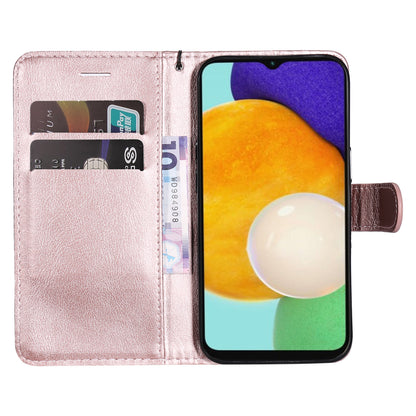 For Samsung Galaxy A13 4G KT Leather Series-2 Solid Color Flip Phone Case Wallet PU Leather + TPU Phone Cover with Supporting Stand