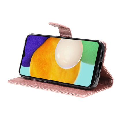 For Samsung Galaxy A13 4G KT Leather Series-2 Solid Color Flip Phone Case Wallet PU Leather + TPU Phone Cover with Supporting Stand