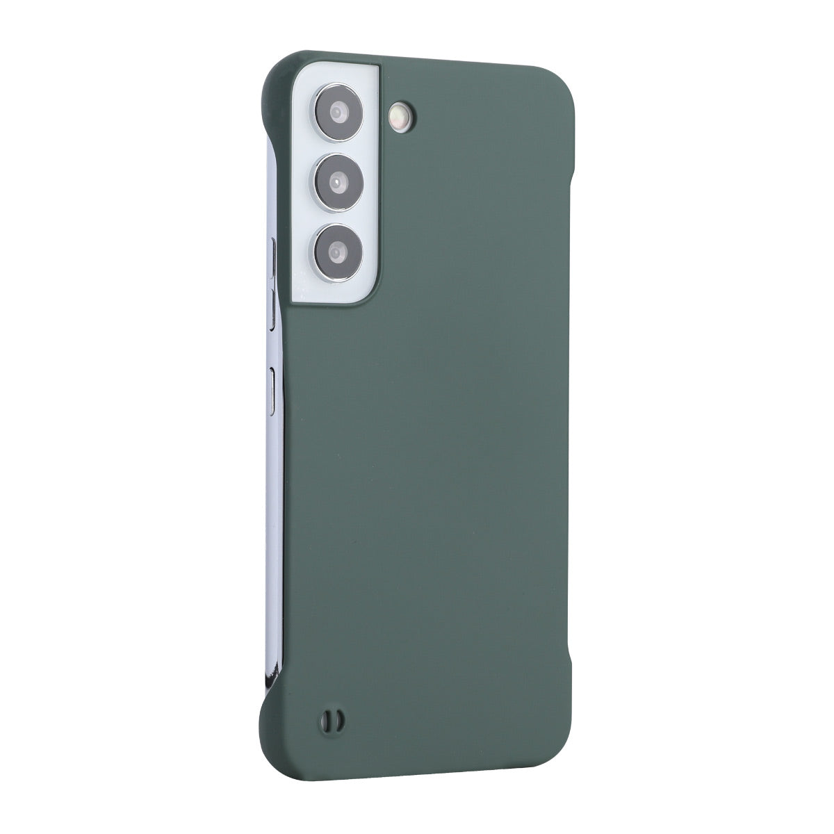 ENKAY HAT PRINCE Smartphone Case Bag Rubberized Matte Frameless Anti-scratch Hard PC Phone Shell for Samsung Galaxy S22+ 5G