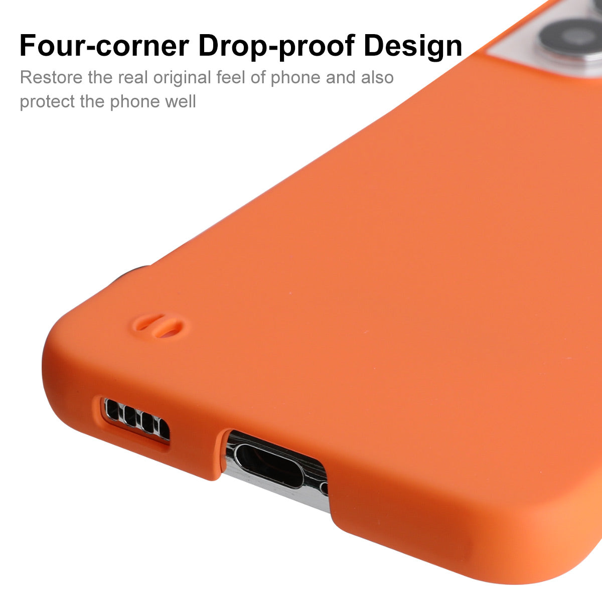 ENKAY HAT PRINCE Smartphone Case Bag Rubberized Matte Frameless Anti-scratch Hard PC Phone Shell for Samsung Galaxy S22+ 5G