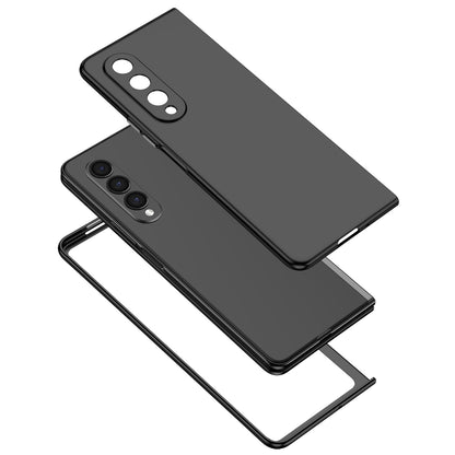 For Samsung Galaxy Z Fold3 5G Hard PC Rubberized Phone Case Anti-scratch Shock Absorbing Folding Phone Cover