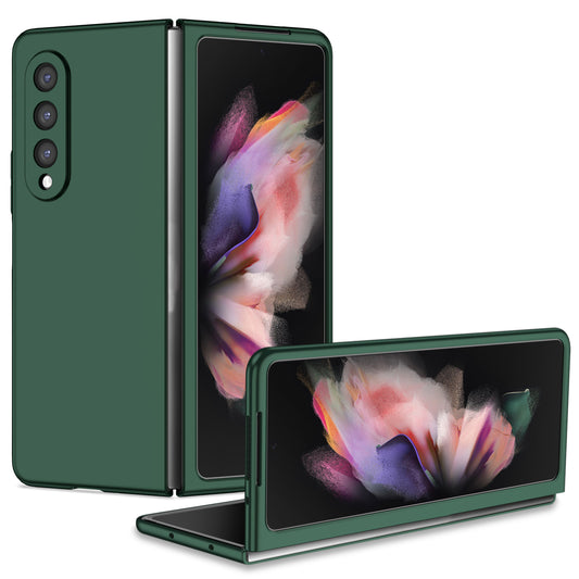 For Samsung Galaxy Z Fold3 5G Hard PC Rubberized Phone Case Anti-scratch Shock Absorbing Folding Phone Cover