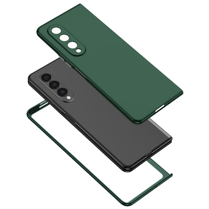 For Samsung Galaxy Z Fold3 5G Hard PC Rubberized Phone Case Anti-scratch Shock Absorbing Folding Phone Cover