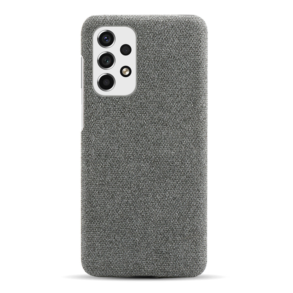 Heat Dissipation Design Phone Case for Samsung Galaxy A53 5G, Soft Cloth Coated PC Shock-Absorbing Protective Case