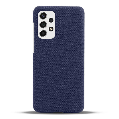 Heat Dissipation Design Phone Case for Samsung Galaxy A53 5G, Soft Cloth Coated PC Shock-Absorbing Protective Case