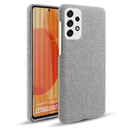 Heat Dissipation Design Phone Case for Samsung Galaxy A53 5G, Soft Cloth Coated PC Shock-Absorbing Protective Case