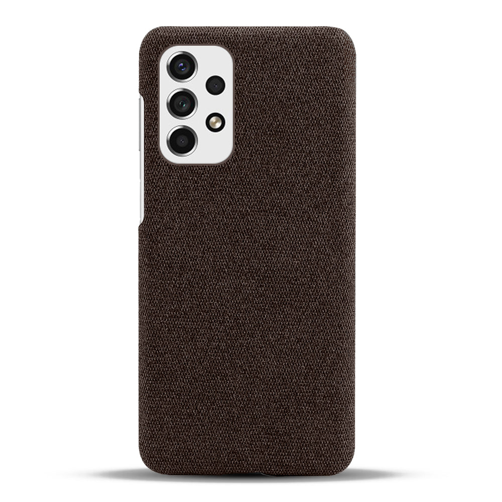Heat Dissipation Design Phone Case for Samsung Galaxy A53 5G, Soft Cloth Coated PC Shock-Absorbing Protective Case
