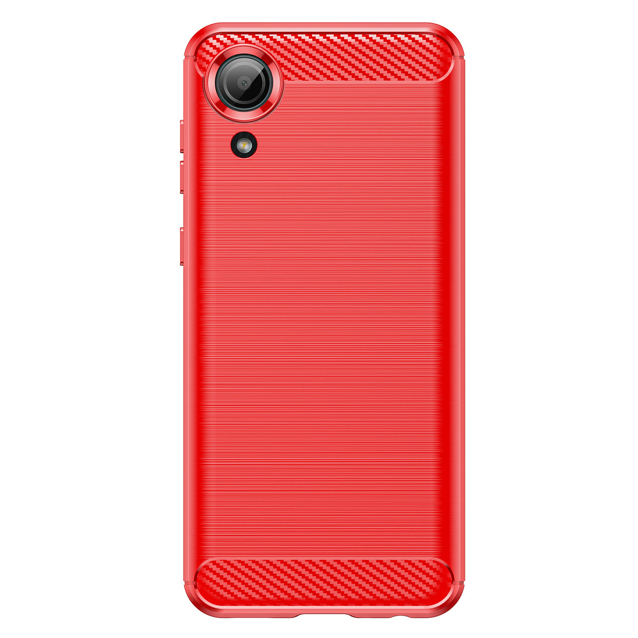 1.8mm TPU Case for Samsung Galaxy A03 Core, Brushed Surface Carbon Fiber Texture Anti-fingerprint Back Cover