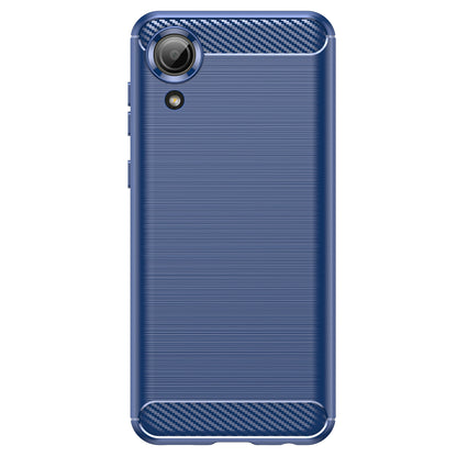 1.8mm TPU Case for Samsung Galaxy A03 Core, Brushed Surface Carbon Fiber Texture Anti-fingerprint Back Cover