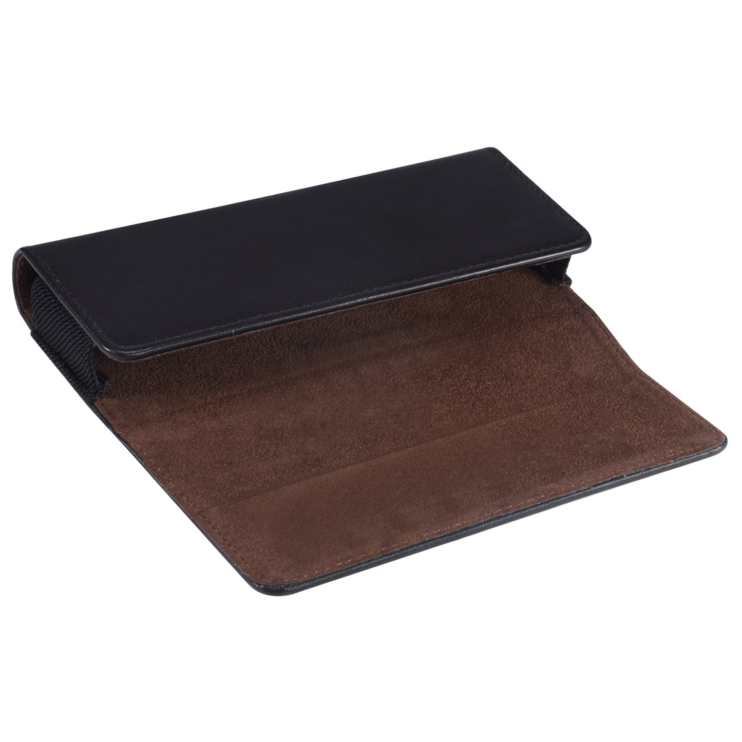 For Samsung Galaxy Z Fold3 5G/Huawei Mate X/Mate Xs Waist Loop Microfiber Leather Phone Bag Case with Magnetic Flip Cover