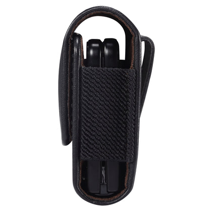 For Samsung Galaxy Z Fold3 5G/Huawei Mate X/Mate Xs Waist Loop Microfiber Leather Phone Bag Case with Magnetic Flip Cover