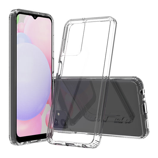 For Samsung Galaxy A13 4G Anti-scratch Precise Cutout Clear Hard Acrylic + Soft TPU Mobile Phone Case Shell