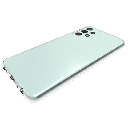10Pcs/Pack Clear Anti-watermark Case for Samsung Galaxy A23, Soft TPU Light Precise Cutout Back Cover Protector