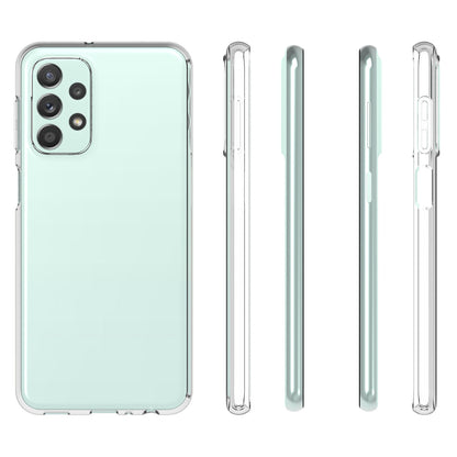 10Pcs/Pack Clear Anti-watermark Case for Samsung Galaxy A23, Soft TPU Light Precise Cutout Back Cover Protector