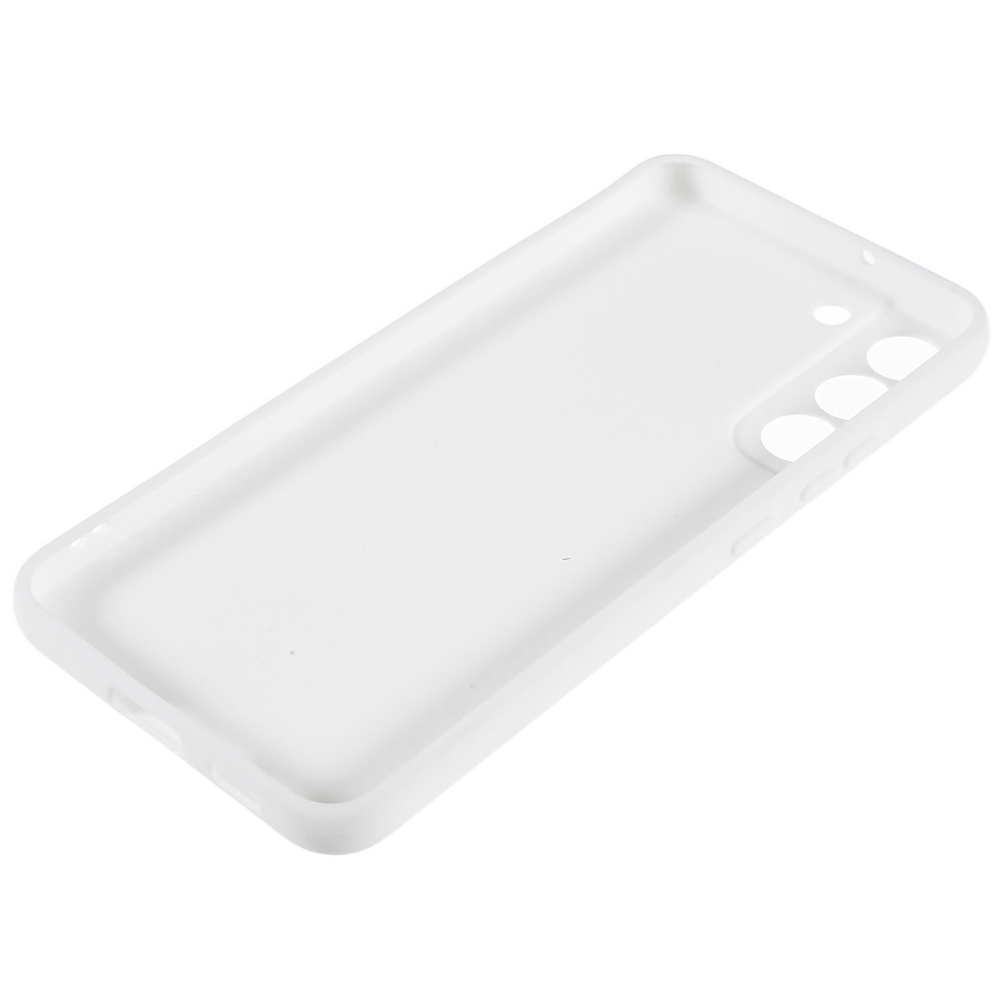 For Samsung Galaxy S22 5G Soft TPU Ultra-Thin Phone Back Cover Light Protective Matte Finish Coating Case