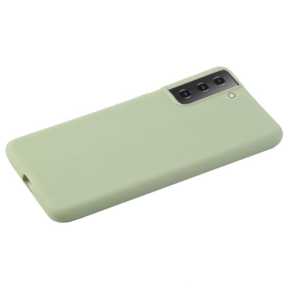 For Samsung Galaxy S22 5G Soft TPU Ultra-Thin Phone Back Cover Light Protective Matte Finish Coating Case