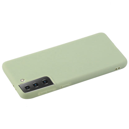 For Samsung Galaxy S22 5G Soft TPU Ultra-Thin Phone Back Cover Light Protective Matte Finish Coating Case