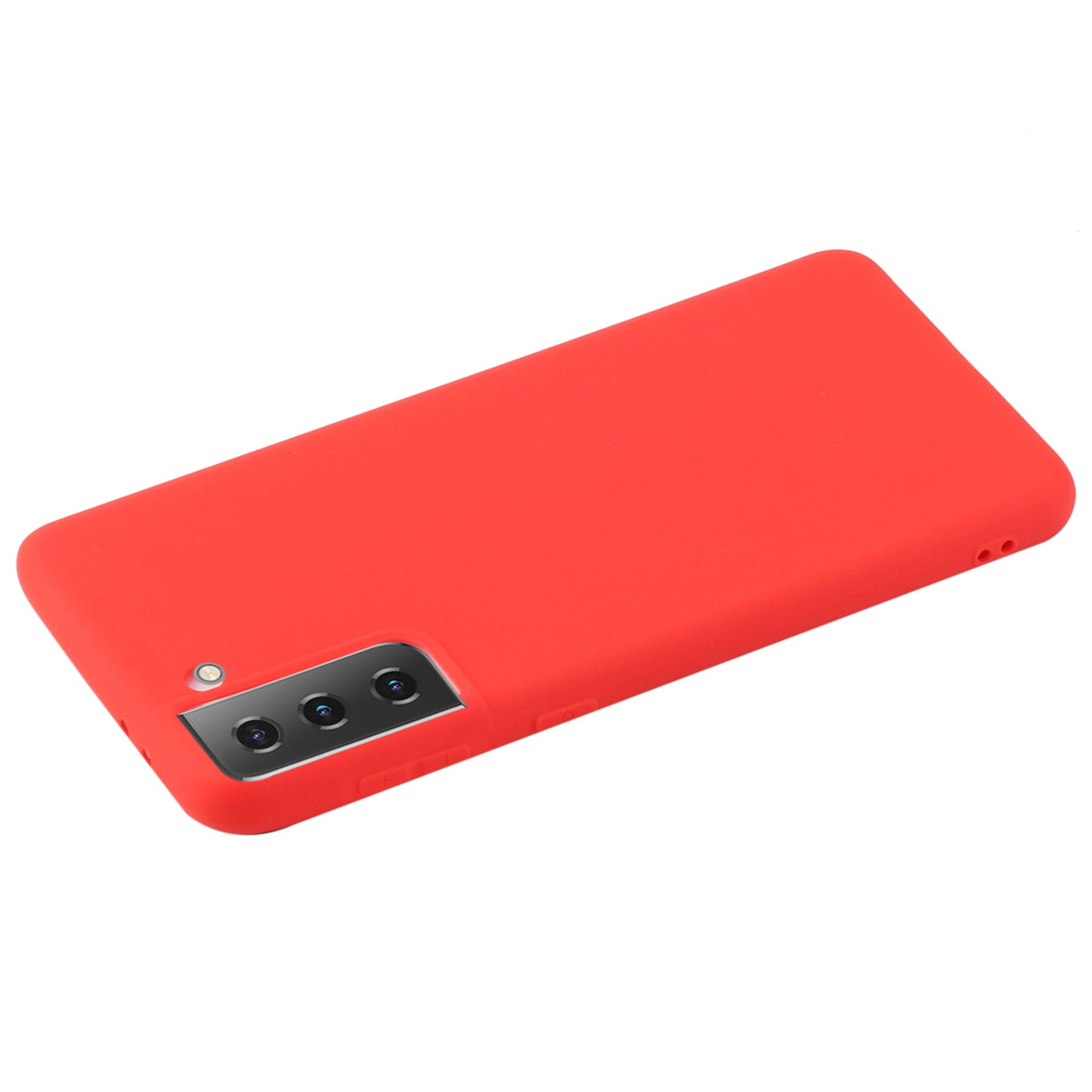 For Samsung Galaxy S22 5G Soft TPU Ultra-Thin Phone Back Cover Light Protective Matte Finish Coating Case