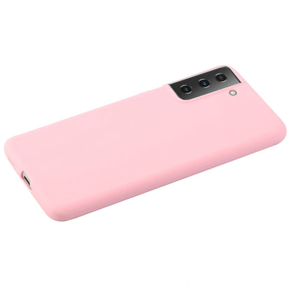 For Samsung Galaxy S22 5G Soft TPU Ultra-Thin Phone Back Cover Light Protective Matte Finish Coating Case