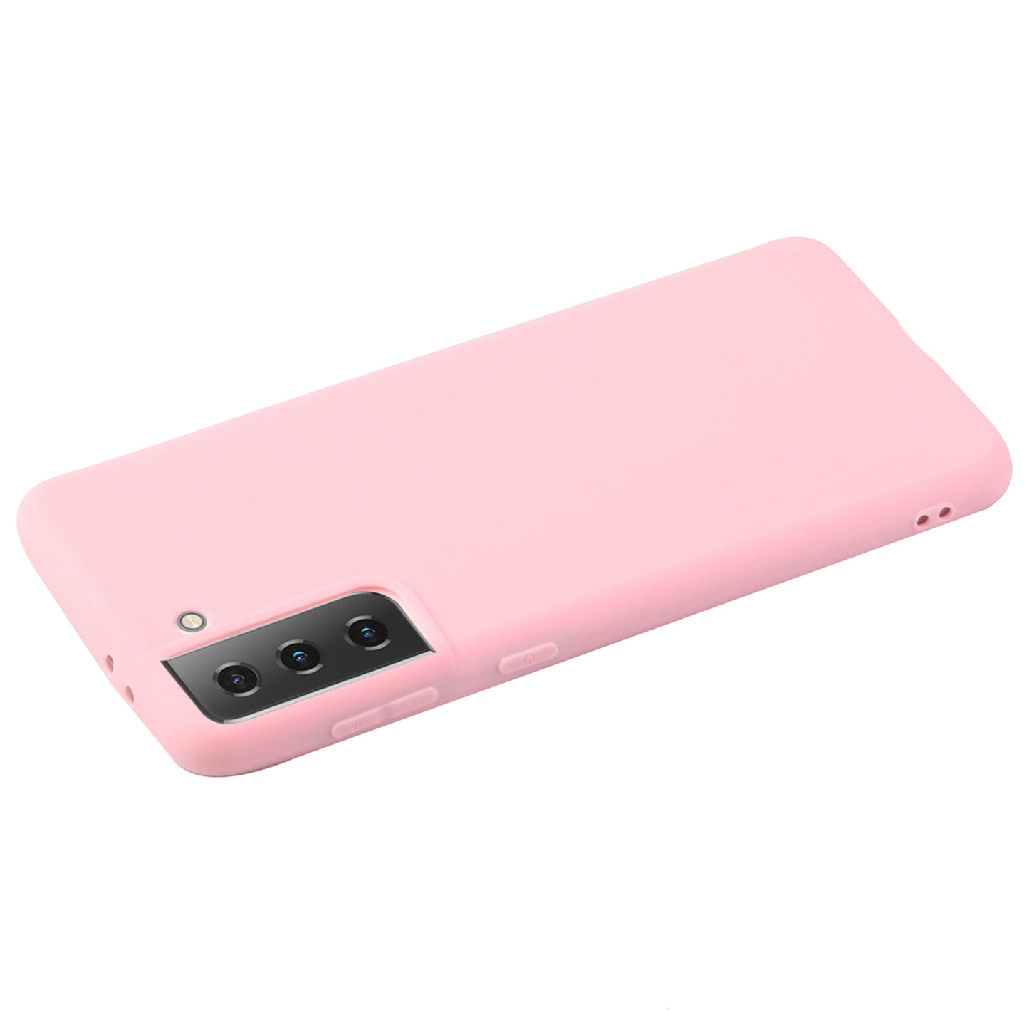 For Samsung Galaxy S22 5G Soft TPU Ultra-Thin Phone Back Cover Light Protective Matte Finish Coating Case