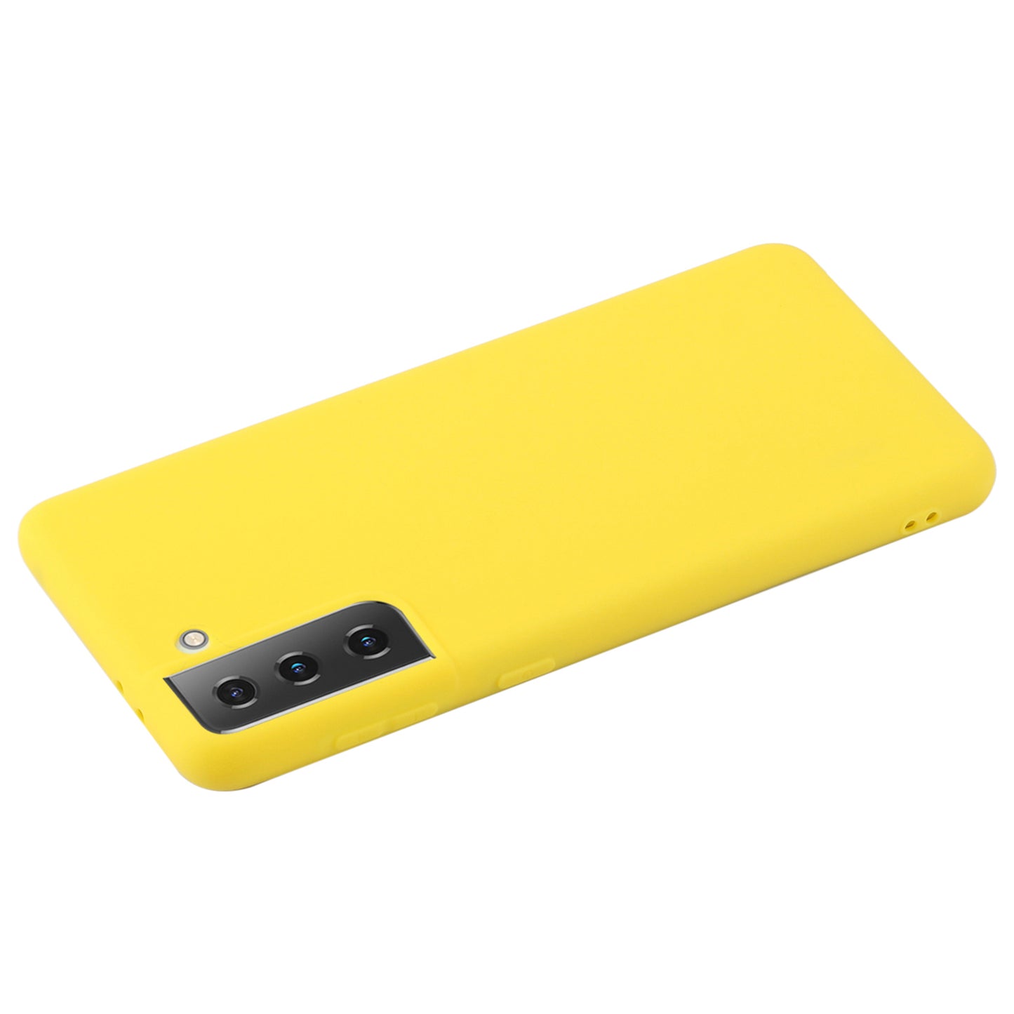 For Samsung Galaxy S22 5G Soft TPU Ultra-Thin Phone Back Cover Light Protective Matte Finish Coating Case