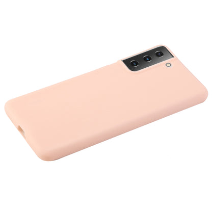 For Samsung Galaxy S22 5G Soft TPU Ultra-Thin Phone Back Cover Light Protective Matte Finish Coating Case